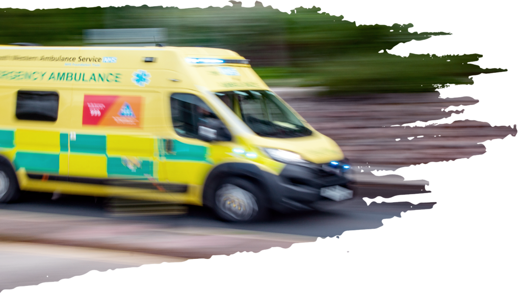Send to Hospital, Ambulance Image